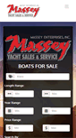 Mobile Screenshot of masseyyacht.com